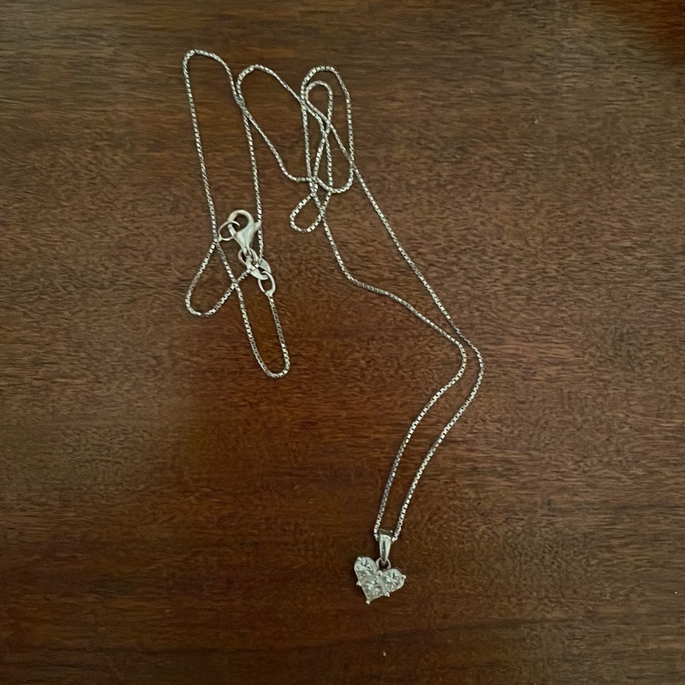 Heart Diamond Necklace